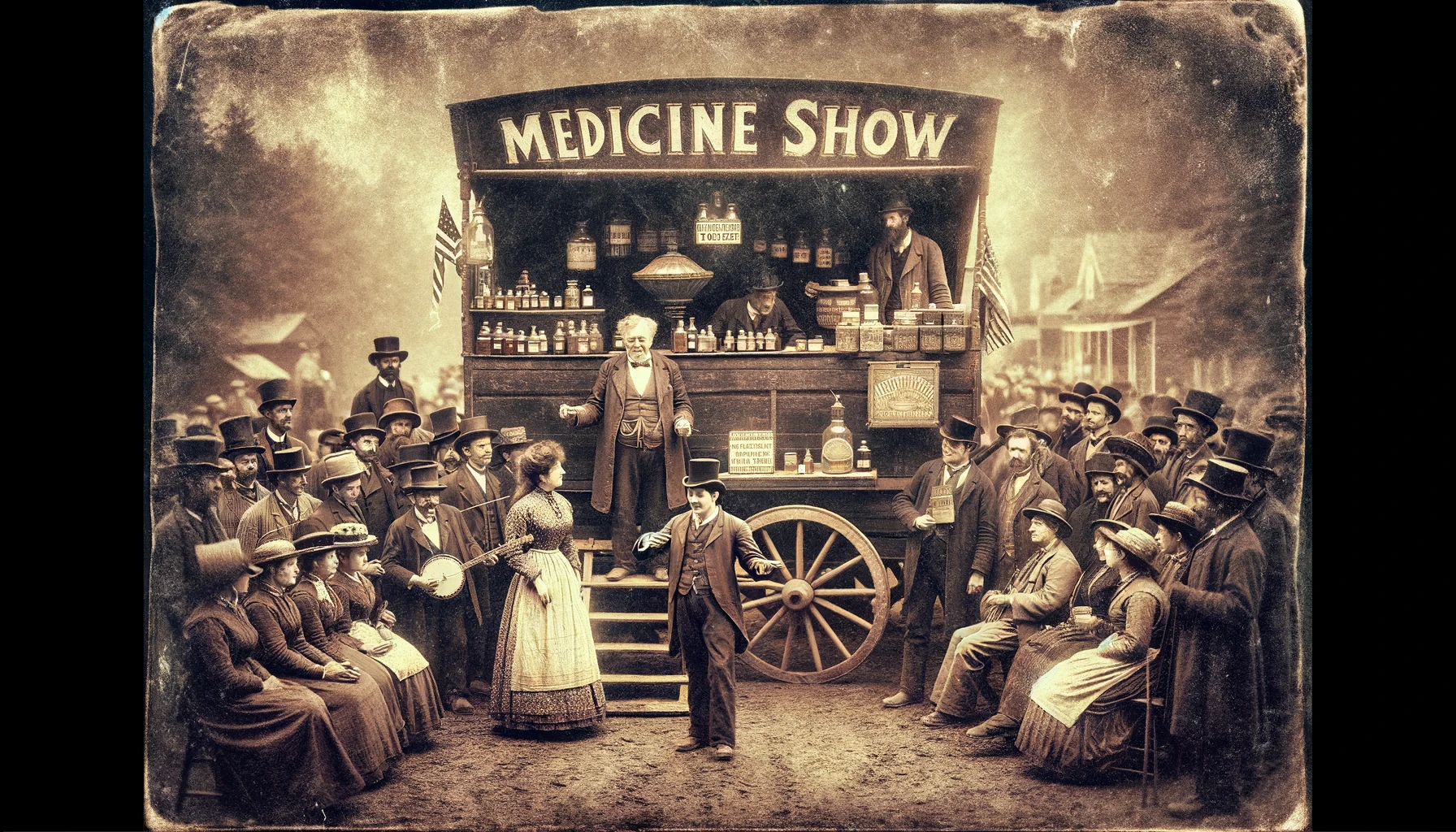 The Origin of Cocktails and the Glorious Medicine Show!